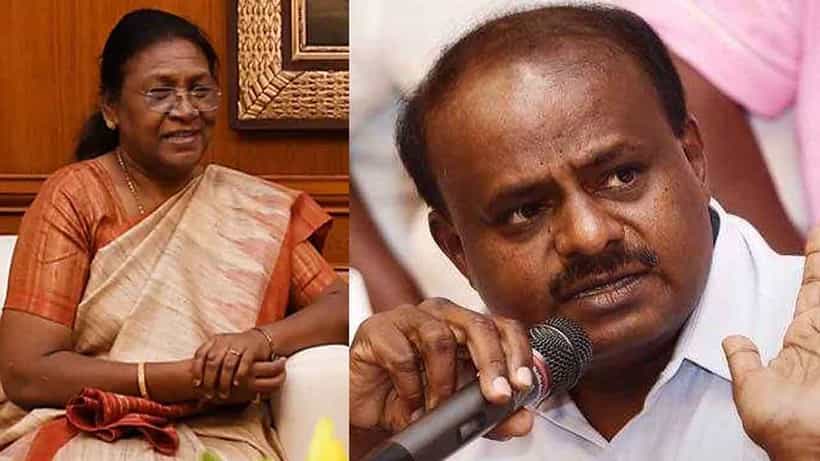 ಆದಿವಾಸಿ ಮಹಿಳೆ ಭಾರತದ ಅತ್ಯುನ್ನತ ಸಾಂವಿಧಾನಿಕ ಹುದ್ದೆಯನ್ನು ಅಲಂಕರಿಸುತ್ತಿರುವುದು ಹೆಮ್ಮೆಯ ಸಂಗತಿ; ಹೆಚ್ಡಿ ಕುಮಾರಸ್ವಾಮಿ ಟ್ವೀಟ್