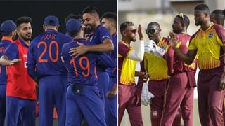 WI vs IND: ಟೀಮ್ ಇಂಡಿಯಾ ಡ್ರೆಸ್ಸಿಂಗ್ ರೂಮ್​ನಲ್ಲಿ ಕಾಣಿಸಿಕೊಂಡ ವೆಸ್ಟ್ ಇಂಡೀಸ್ ಲೆಜೆಂಡ್ ಕ್ರಿಕೆಟಿಗ