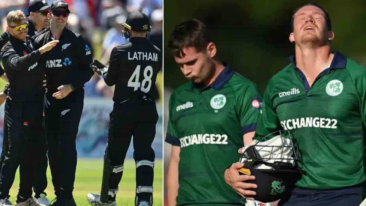 IRE vs NZ: ರಣ ರೋಚಕ ಪಂದ್ಯ: 361 ರನ್ಗಳ ಟಾರ್ಗೆಟ್ ಬೆನ್ನಟ್ಟಿ 1 ರನ್ನಿಂದ ಸೋತ ಐರ್ಲೆಂಡ್ IRE vs NZ: ರಣ ರೋಚಕ ಪಂದ್ಯ: 361 ರನ್ಗಳ ಟಾರ್ಗೆಟ್ ಬೆನ್ನಟ್ಟಿ 1 ರನ್ನಿಂದ ಸೋತ ಐರ್ಲೆಂಡ್
