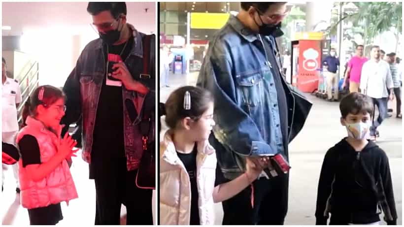 Karan Johar: ಕರಣ್ ಜೋಹರ್ ಮಕ್ಕಳ ವಿಡಿಯೋ ವೈರಲ್; ವಿಮಾನ ನಿಲ್ದಾಣದಲ್ಲಿ ನಮಸ್ತೆ ಮಾಡೋದು ಕಲಿಸಿದ ನಿರ್ಮಾಪಕ