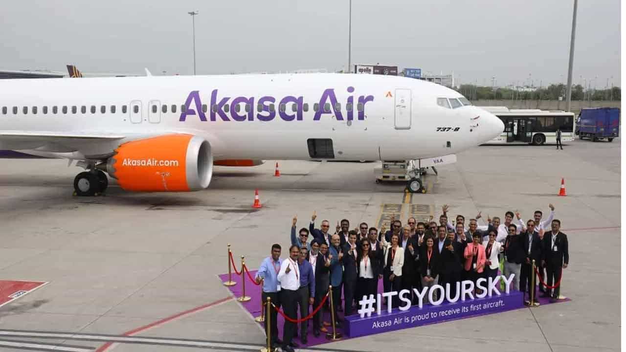 Akasa Airlines: ಆಗಸ್ಟ್ 7 ರಂದು ಆಕಾಶ ಏರ್ಲೈನ್ಸ್ನ ಮೊದಲ ವಿಮಾನ ಹಾರಾಟ ಆರಂಭ, ಬುಕಿಂಗ್ ಶುರು Akasa Airlines: ಆಗಸ್ಟ್ 7 ರಂದು ಆಕಾಶ ಏರ್ಲೈನ್ಸ್ನ ಮೊದಲ ವಿಮಾನ ಹಾರಾಟ ಆರಂಭ, ಬುಕಿಂಗ್ ಶುರು