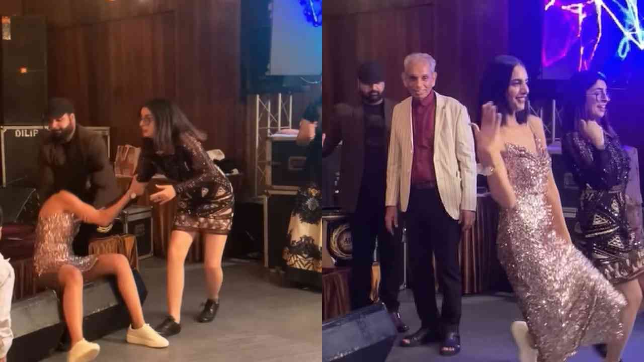 Viral Video: ಡಾನ್ಸ್ ಮಾಡುತ್ತಿದ್ದಾಗ ಬಿದ್ದ ಯುವತಿ, ಮತ್ತೊಮ್ಮೆ ಬೀಳದಂತೆ ಸೂಕ್ಷ್ಮವಾಗಿ ಗಮನಿಸಿದ ತಂದೆಯ ವಿಡಿಯೋ ವೈರಲ್ Viral Video: ಡಾನ್ಸ್ ಮಾಡುತ್ತಿದ್ದಾಗ ಬಿದ್ದ ಯುವತಿ, ಮತ್ತೊಮ್ಮೆ ಬೀಳದಂತೆ ಸೂಕ್ಷ್ಮವಾಗಿ ಗಮನಿಸಿದ ತಂದೆಯ ವಿಡಿಯೋ ವೈರಲ್