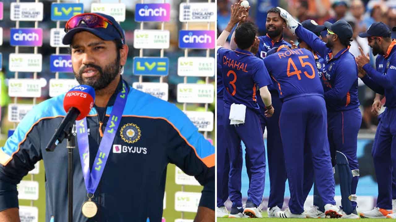 Rohit Sharma: ಪಂದ್ಯ ಮುಗಿದ ಬಳಿಕ ಹೆಮ್ಮೆಯಿಂದ ರೋಹಿತ್ ಶರ್ಮಾ ಆಡಿದ ಮಾತುಗಳೇನು ಕೇಳಿ Rohit Sharma: ಪಂದ್ಯ ಮುಗಿದ ಬಳಿಕ ಹೆಮ್ಮೆಯಿಂದ ರೋಹಿತ್ ಶರ್ಮಾ ಆಡಿದ ಮಾತುಗಳೇನು ಕೇಳಿ