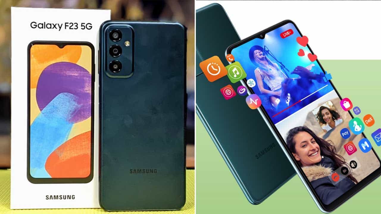 Galaxy F23 5G: ಬೆಲೆ ಇಳಿಕೆ: ಸ್ಯಾಮ್ಸಂಗ್ ಗ್ಯಾಲಕ್ಸಿ F23 5G ಫೋನ್ ಈಗ ಅತಿ ಕಡಿಮೆ ಬೆಲೆಗೆ ಲಭ್ಯ Galaxy F23 5G: ಬೆಲೆ ಇಳಿಕೆ: ಸ್ಯಾಮ್ಸಂಗ್ ಗ್ಯಾಲಕ್ಸಿ F23 5G ಫೋನ್ ಈಗ ಅತಿ ಕಡಿಮೆ ಬೆಲೆಗೆ ಲಭ್ಯ