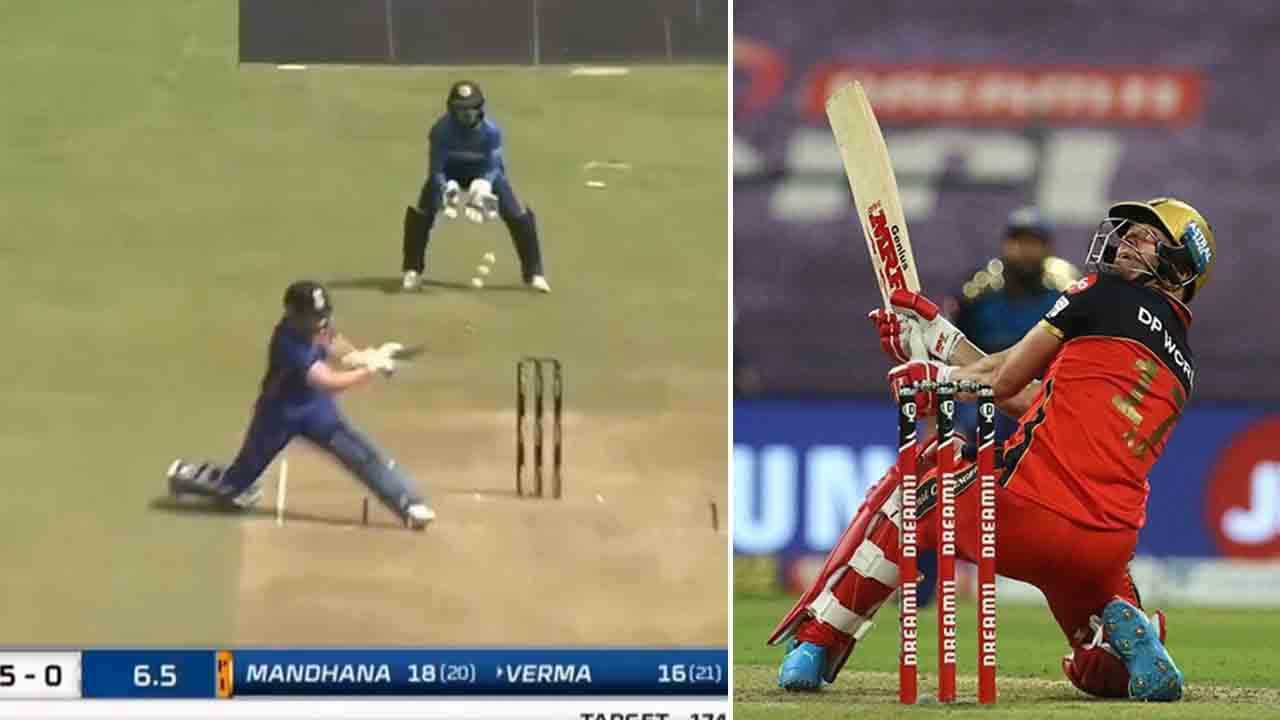 Shafali Verma: ಲೇಡಿ ಎಬಿಡಿ: ಥೇಟ್ ಡಿವಿಲಿಯರ್ಸ್ ರೀತಿ ಶಾಟ್ ಹೊಡೆದು ನೆಟ್ಟಿಗರ ಹುಬ್ಬೇರಿಸಿದ ಶಫಾಲಿ Shafali Verma: ಲೇಡಿ ಎಬಿಡಿ: ಥೇಟ್ ಡಿವಿಲಿಯರ್ಸ್ ರೀತಿ ಶಾಟ್ ಹೊಡೆದು ನೆಟ್ಟಿಗರ ಹುಬ್ಬೇರಿಸಿದ ಶಫಾಲಿ