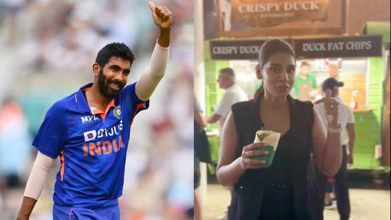 ಒಳಗೂ ಡಕ್, ಹೊರಗೂ ಡಕ್: ಇಂಗ್ಲೆಂಡ್ ಆಟಗಾರರನ್ನು ಲೈವ್ನಲ್ಲೇ ಟ್ರೋಲ್ ಮಾಡಿದ ಬುಮ್ರಾ ಪತ್ನಿ..! ಒಳಗೂ ಡಕ್, ಹೊರಗೂ ಡಕ್: ಇಂಗ್ಲೆಂಡ್ ಆಟಗಾರರನ್ನು ಲೈವ್ನಲ್ಲೇ ಟ್ರೋಲ್ ಮಾಡಿದ ಬುಮ್ರಾ ಪತ್ನಿ..!