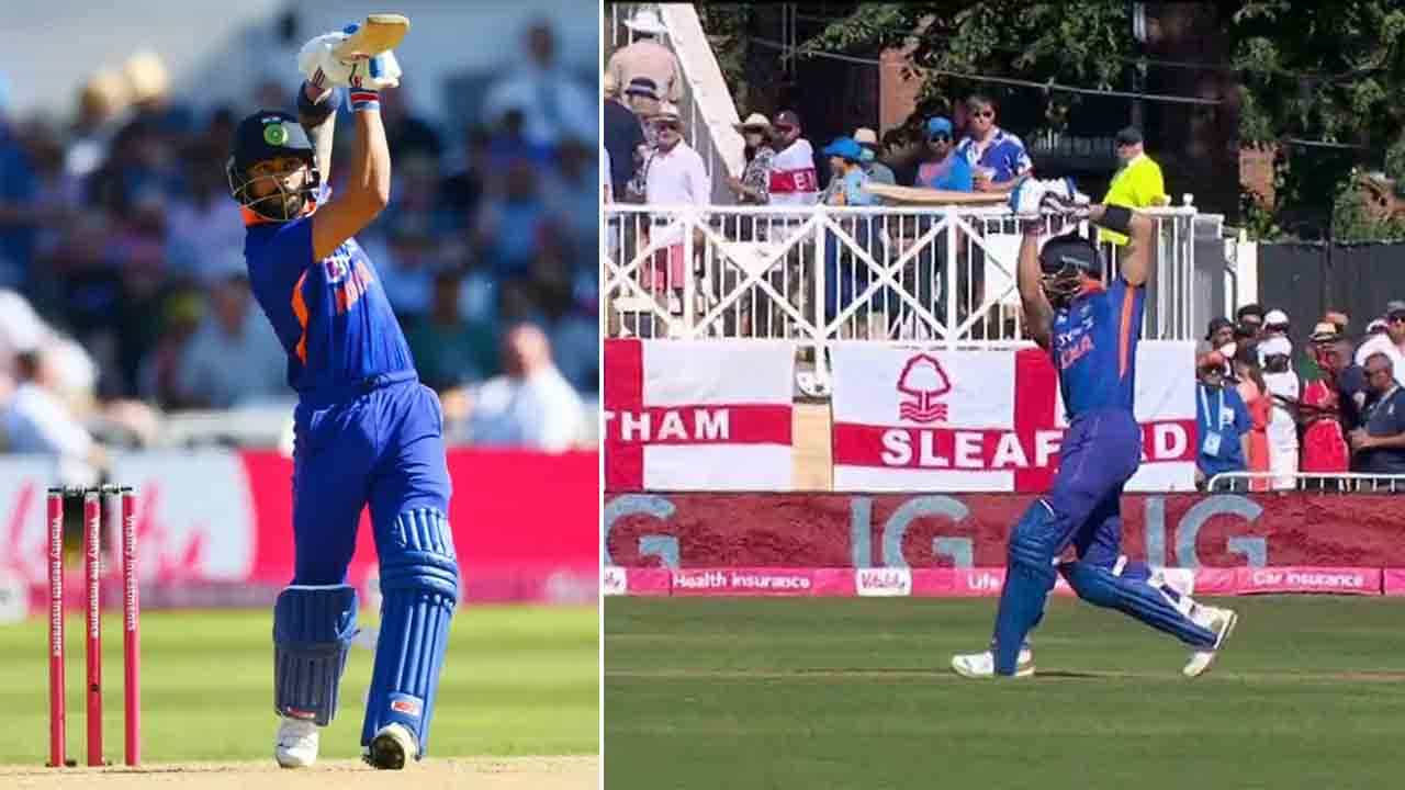 Virat Kohli: 4,6 ಮತ್ತು ಔಟ್: ಮೈ ಜುಮ್ ಎನಿಸುವ ಕೊಹ್ಲಿಯ ಎರಡು ಅದ್ಭುತ ಶಾಟ್​ಗೆ ಫ್ಯಾನ್ಸ್ ಫಿದಾ