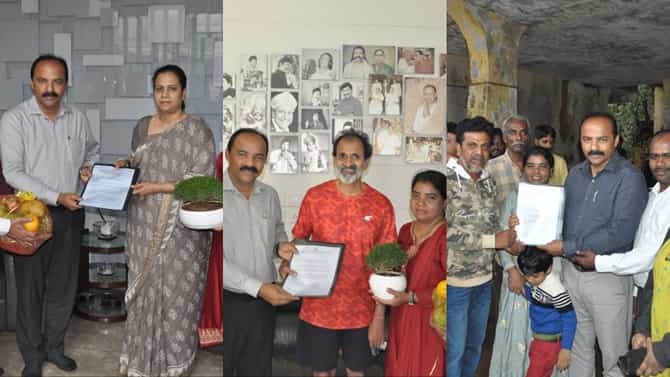 ರಾಜ್ ಕುಟುಂಬದವರನ್ನು ಭೇಟಿ ಮಾಡಿದ ಕರ್ನಾಟಕ ತೋಟಗಾರಿಕೆ ಇಲಾಖೆ, ಮೈಸೂರು ಉದ್ಯಾನ ಕಲಾ ಸಂಘ