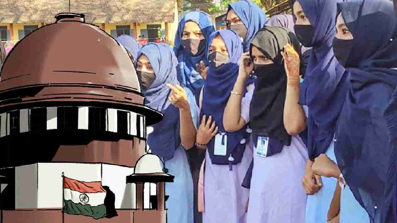 Hijab Ban ಹಿಜಾಬ್ ನಿಷೇಧ  ಧರ್ಮ ನಿರಪೇಕ್ಷ ಆದೇಶ, ಶಾಲೆಗಳಲ್ಲಿ ಕೇಸರಿ ಶಾಲು ಅಥವಾ ಹಿಜಾಬ್​​ ಅನುಮತಿಸಿಲ್ಲ: ಸುಪ್ರೀಂನಲ್ಲಿ ಕರ್ನಾಟಕ ಸರ್ಕಾರ