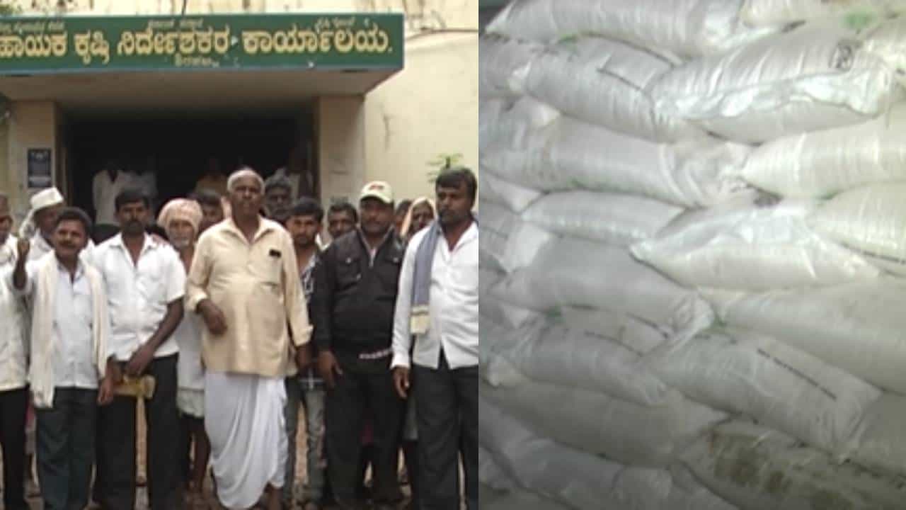 ಯೂರಿಯಾ ಗೊಬ್ಬರಕ್ಕಾಗಿ ಹಗಲು-ರಾತ್ರಿ ರೈತರ ಪರದಾಟ: ಕೇಳೋರಿಲ್ಲ ರೈತರ ಗೋಳು ಯೂರಿಯಾ ಗೊಬ್ಬರಕ್ಕಾಗಿ ಹಗಲು-ರಾತ್ರಿ ರೈತರ ಪರದಾಟ: ಕೇಳೋರಿಲ್ಲ ರೈತರ ಗೋಳು