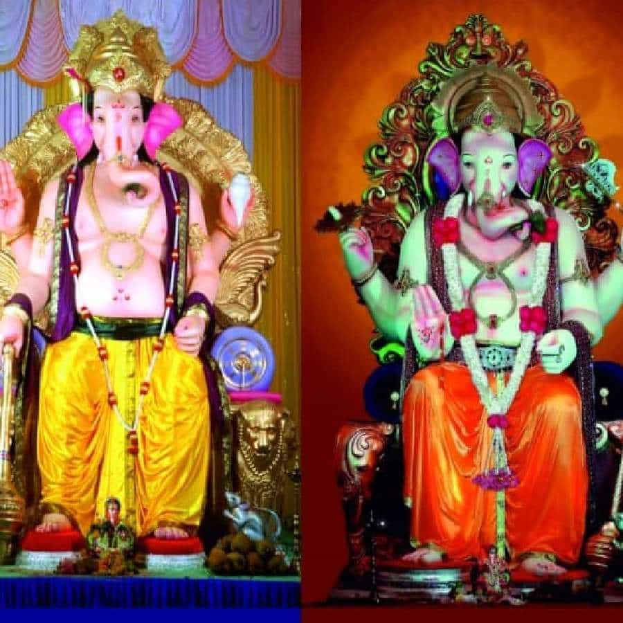 ಹುಬ್ಬಳ್ಳಿಯಲ್ಲಿ ಕಳೆದ 15 ವರ್ಷಗಳಿಂದ ಸೂಮಾರು 21 ರಿಂದ 22 ಅಡಿ ಎತ್ತರದ ಗಣೇಶನ ಪ್ರತಿಷ್ಠಾಪನೆ. ಹುಬ್ಬಳ್ಳಿ ಕಾ ರಾಜ
