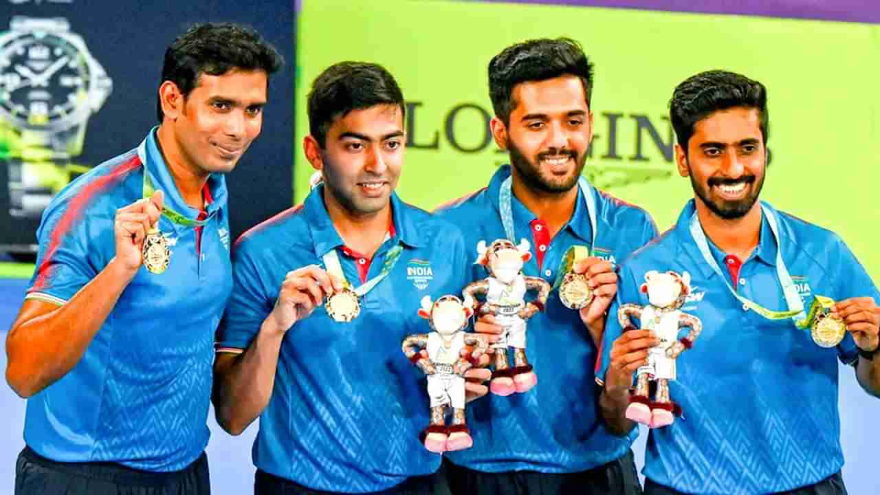 CWG 2022: ಕಾಮನ್ವೆಲ್ತ್ ಗೇಮ್ಸ್ನಲ್ಲಿ ಚಿನ್ನಕ್ಕೆ ಮುತ್ತಿಟ್ಟ ಭಾರತೀಯ ಟೇಬಲ್ ಟೆನ್ನಿಸ್ ತಂಡ