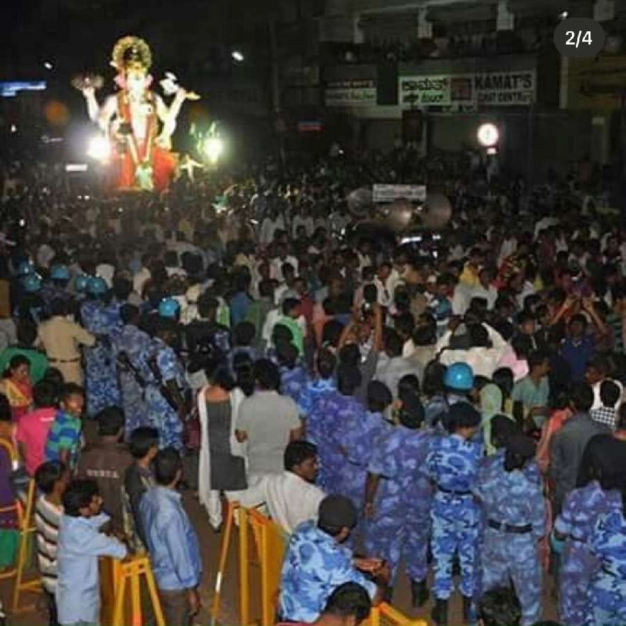 Hubli Ka Raj named ganesh is the tallest Ganesh in Hubli