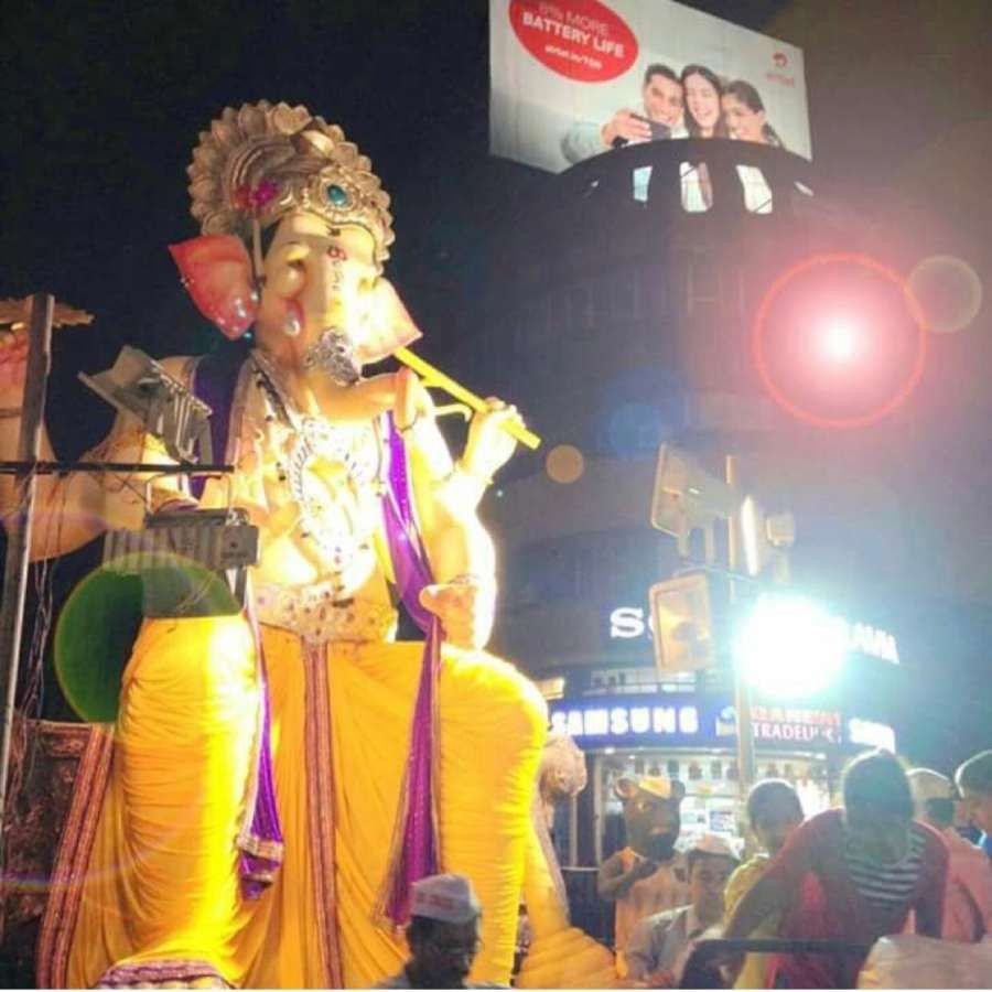 Hubli Ka Raj named ganesh is the tallest Ganesh in Hubli