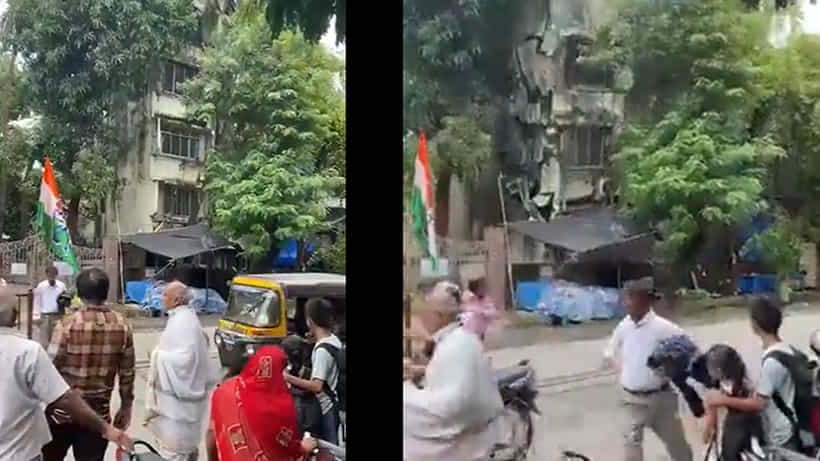 Breaking News ಮುಂಬೈನಲ್ಲಿ ನಾಲ್ಕು ಅಂತಸ್ತಿನ ಕಟ್ಟಡ ಕುಸಿತ; ಪ್ರಾಣಹಾನಿ ಇಲ್ಲ