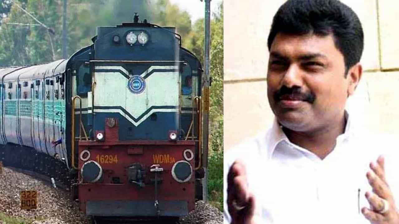 ಈಡೇರುತ್ತಿದೆ ಕನಸು: ಶಿವಮೊಗ್ಗ -ಶಿಕಾರಿಪುರ-ರಾಣೆಬೆನ್ನೂರು ರೈಲ್ವೆ ಮಾರ್ಗಕ್ಕೆ ಟೆಂಡರ್; ಬಿವೈ ರಾಘವೇಂದ್ರ ಈಡೇರುತ್ತಿದೆ ಕನಸು: ಶಿವಮೊಗ್ಗ -ಶಿಕಾರಿಪುರ-ರಾಣೆಬೆನ್ನೂರು ರೈಲ್ವೆ ಮಾರ್ಗಕ್ಕೆ ಟೆಂಡರ್; ಬಿವೈ ರಾಘವೇಂದ್ರ
