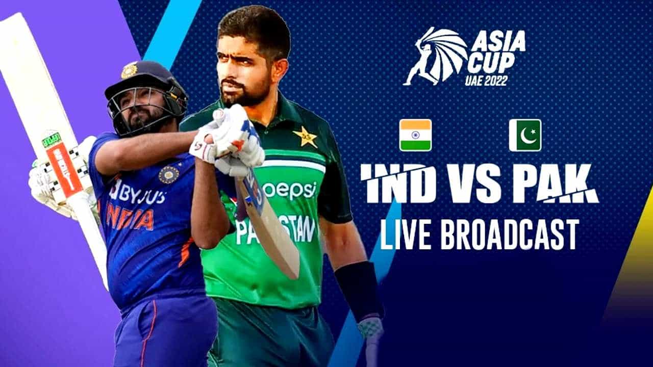 India vs Pakistan Live Streaming: ಭಾರತ-ಪಾಕ್ ಮುಖಾಮುಖಿ: ಯಾವ ಚಾನೆಲ್​ನಲ್ಲಿ ನೇರ ಪ್ರಸಾರ? ಇಲ್ಲಿದೆ ಸಂಪೂರ್ಣ ಮಾಹಿತಿ