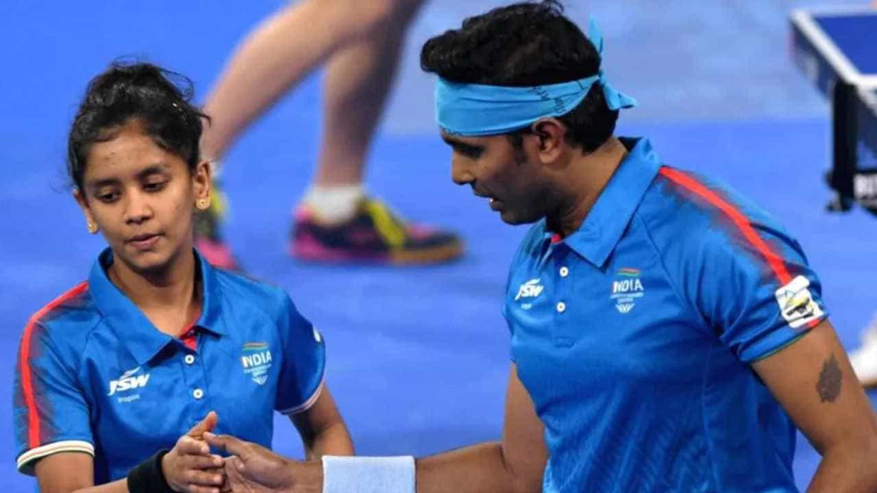 CWG 2022: ಟೇಬಲ್ ಟೆನಿಸ್ ಮಿಶ್ರ ಡಬಲ್ಸ್ನಲ್ಲಿ ಚಿನ್ನದ ಪದಕ ಗೆದ್ದ ಶರತ್- ಶ್ರೀಜಾ ಜೋಡಿ CWG 2022: ಟೇಬಲ್ ಟೆನಿಸ್ ಮಿಶ್ರ ಡಬಲ್ಸ್ನಲ್ಲಿ ಚಿನ್ನದ ಪದಕ ಗೆದ್ದ ಶರತ್- ಶ್ರೀಜಾ ಜೋಡಿ