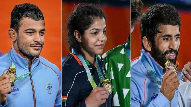 CWG 2022: ಕುಸ್ತಿಯಲ್ಲಿ ಚಿನ್ನದ ಸುರಿಮಳೆ; ಪದಕ ಪಟ್ಟಿಯಲ್ಲಿ 5ನೇ ಸ್ಥಾನಕ್ಕೇರಿದ ಭಾರತ CWG 2022: ಕುಸ್ತಿಯಲ್ಲಿ ಚಿನ್ನದ ಸುರಿಮಳೆ; ಪದಕ ಪಟ್ಟಿಯಲ್ಲಿ 5ನೇ ಸ್ಥಾನಕ್ಕೇರಿದ ಭಾರತ