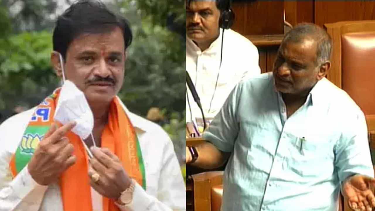 Kolar News: ಸರ್ಕಾರ ನಡೆಯುತ್ತಿಲ್ಲ ಎಂದ ಮಾಧುಸ್ವಾಮಿ ರಾಜೀನಾಮೆ ಕೊಡಲಿ; ಸಚಿವ ಮುನಿರತ್ನ ತಿರುಗೇಟು Kolar News: ಸರ್ಕಾರ ನಡೆಯುತ್ತಿಲ್ಲ ಎಂದ ಮಾಧುಸ್ವಾಮಿ ರಾಜೀನಾಮೆ ಕೊಡಲಿ; ಸಚಿವ ಮುನಿರತ್ನ ತಿರುಗೇಟು