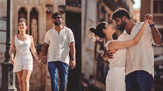ವಿದೇಶಿ ಬೀದಿಗಳಲ್ಲಿ ವಿಘ್ನೇಶ್-ನಯನತಾರಾ ರೊಮ್ಯಾನ್ಸ್; ವೈರಲ್ ಆಯ್ತು ಫೋಟೋ ವಿದೇಶಿ ಬೀದಿಗಳಲ್ಲಿ ವಿಘ್ನೇಶ್-ನಯನತಾರಾ ರೊಮ್ಯಾನ್ಸ್; ವೈರಲ್ ಆಯ್ತು ಫೋಟೋ