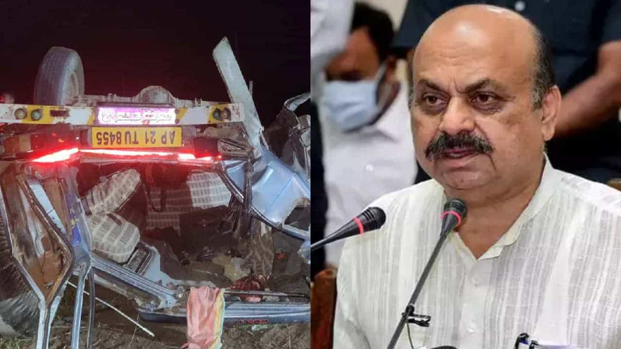 Tumakur Accident: ಮೃತರ ಕುಟುಂಬಕ್ಕೆ ತಲಾ 5 ಲಕ್ಷ ರೂ. ಪರಿಹಾರ ಘೋಷಿಸಿದ ಸಿಎಂ ಬಸವರಾಜ ಬೊಮ್ಮಾಯಿ Tumakur Accident: ಮೃತರ ಕುಟುಂಬಕ್ಕೆ ತಲಾ 5 ಲಕ್ಷ ರೂ. ಪರಿಹಾರ ಘೋಷಿಸಿದ ಸಿಎಂ ಬಸವರಾಜ ಬೊಮ್ಮಾಯಿ