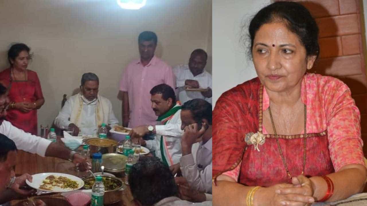 ಮಾಂಸದ ಅಡುಗೆ ಮಾಡಿದ್ದು ನಿಜ, ಆದರೆ ಸಿದ್ಧರಾಮಯ್ಯ ಮಾಂಸಾಹಾರ ಸೇವಿಸಿರಲಿಲ್ಲ: ವೀಣಾ ಅಚ್ಚಯ್ಯ ಮಾಂಸದ ಅಡುಗೆ ಮಾಡಿದ್ದು ನಿಜ, ಆದರೆ ಸಿದ್ಧರಾಮಯ್ಯ ಮಾಂಸಾಹಾರ ಸೇವಿಸಿರಲಿಲ್ಲ: ವೀಣಾ ಅಚ್ಚಯ್ಯ