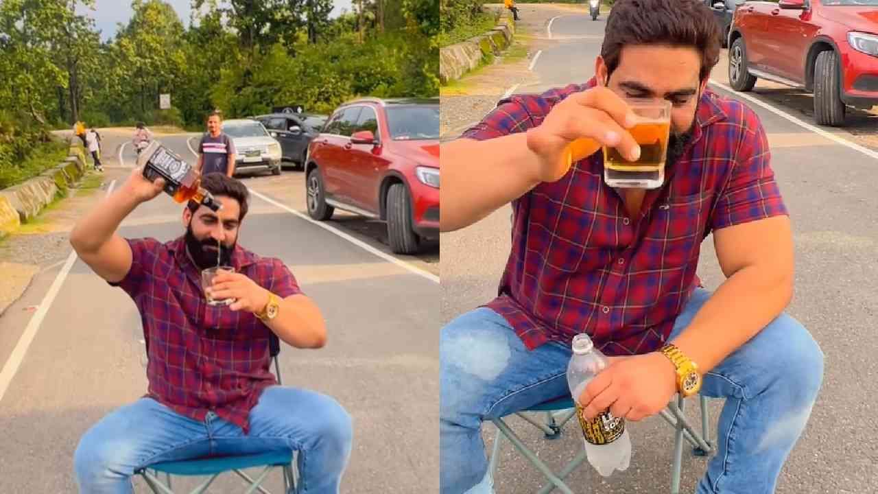 Viral Video: ಸಿಗರೇಟ್ ಆಯ್ತು, ರಸ್ತೆಯಲ್ಲಿ ಮದ್ಯ ಸೇವನೆ ಮಾಡಿ ಮತ್ತೊಂದು ಪ್ರಕರಣದಲ್ಲಿ ತಗಲಾಕೊಂಡ ಇನ್ಸ್ಟಾಗ್ರಾಮ್ ಸೆಲೆಬ್ರಿಟಿ Viral Video: ಸಿಗರೇಟ್ ಆಯ್ತು, ರಸ್ತೆಯಲ್ಲಿ ಮದ್ಯ ಸೇವನೆ ಮಾಡಿ ಮತ್ತೊಂದು ಪ್ರಕರಣದಲ್ಲಿ ತಗಲಾಕೊಂಡ ಇನ್ಸ್ಟಾಗ್ರಾಮ್ ಸೆಲೆಬ್ರಿಟಿ
