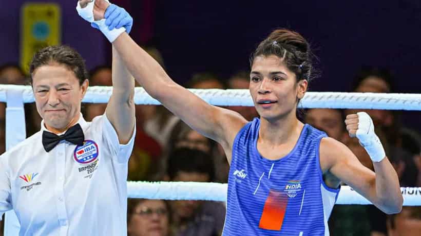 CWG 2022: ಬಾಕ್ಸಿಂಗ್ನಲ್ಲಿ ಗೋಲ್ಡನ್ ಪಂಚ್; 51 ಕೆಜಿ ವಿಭಾಗದಲ್ಲಿ ಚಿನ್ನ ಗೆದ್ದ ನಿಖತ್ ಜರೀನ್