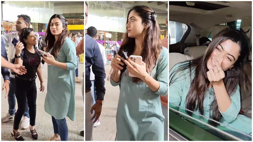 Rashmika Mandanna: ಸೆಲ್ಫಿ ಕೇಳಿದ ಅಭಿಮಾನಿಗಳ ಜತೆ ರಶ್ಮಿಕಾ ಮಂದಣ್ಣ ನಡೆದುಕೊಂಡಿದ್ದು ಹೇಗೆ? ವಿಡಿಯೋ ವೈರಲ್