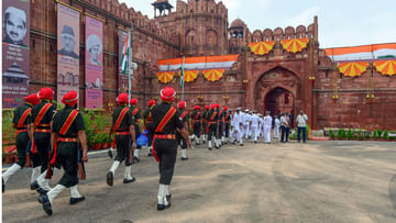 75ನೇ ವರ್ಷದ ಸ್ವಾತಂತ್ರ್ಯ ದಿನಾಚರಣೆಗೆ ಕೆಂಪು ಕೋಟೆಯಲ್ಲಿ ಬಿಗಿ ಭದ್ರತೆ, ಸಕಲ ಸಿದ್ಧತೆ ಪೂರ್ಣ