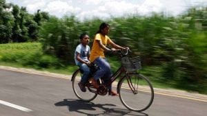 Sunar heading to computer institute with her son