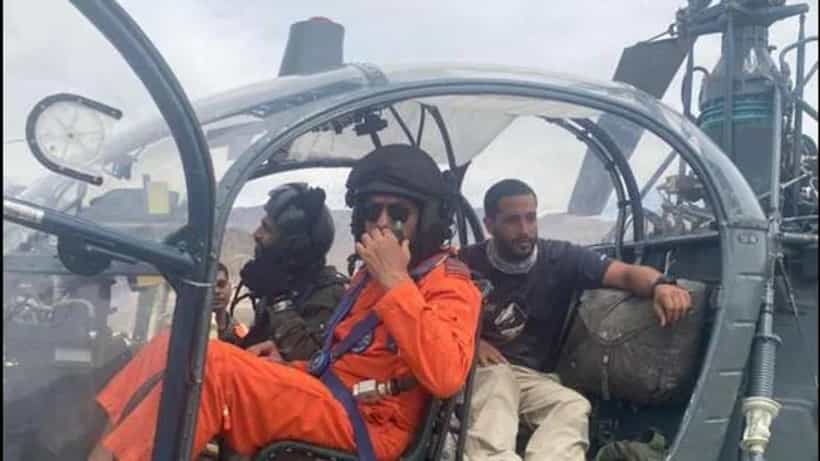 ಲಡಾಖ್ನ ಮಾರ್ಕಾ ಕಣಿವೆಯಲ್ಲಿ ಸಿಲುಕಿಕೊಂಡಿದ್ದ ಇಸ್ರೇಲ್ ಪ್ರಜೆಯನ್ನು ರಕ್ಷಿಸಿದ ವಾಯುಪಡೆ