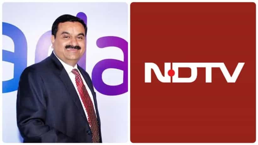BIG NEWS: ಎನ್ಡಿಟಿವಿಯ 29.2% ಪಾಲನ್ನು ಖರೀದಿಸಲಿದೆ ಅದಾನಿ ಗ್ರೂಪ್