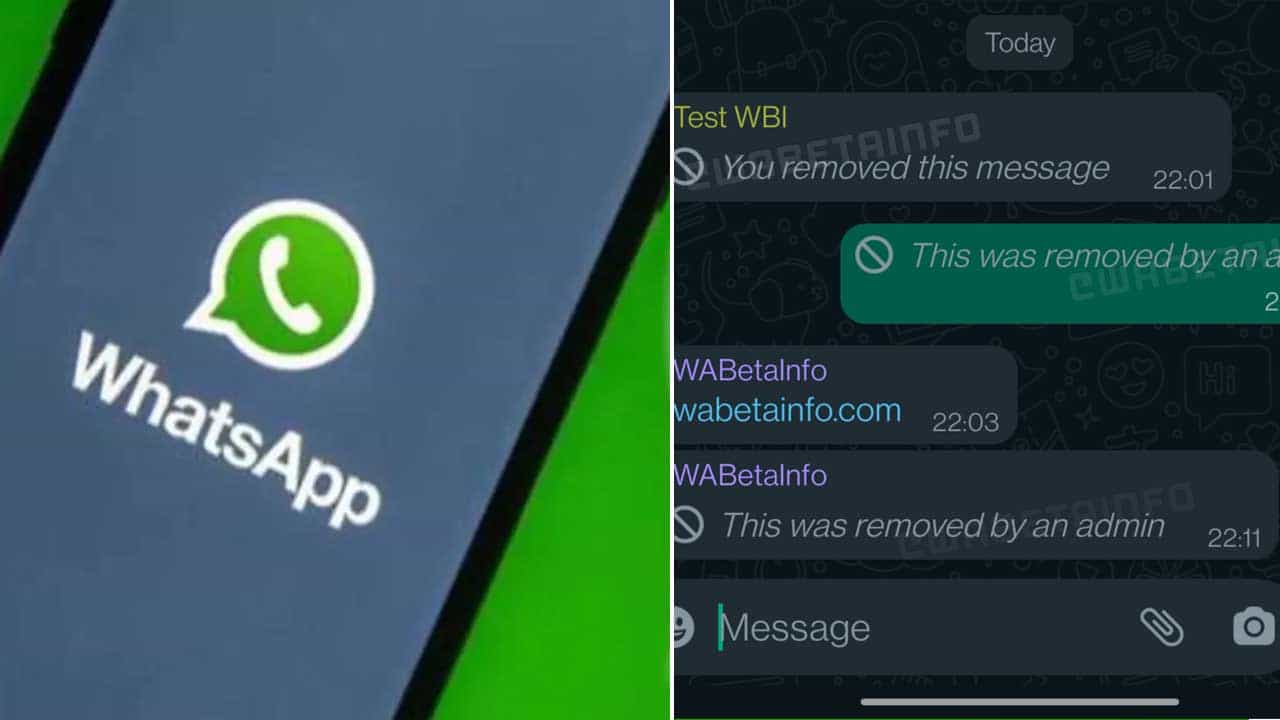 WhatsApp: ವಾಟ್ಸ್ಆ್ಯಪ್ನಲ್ಲಿ ಬರುತ್ತಿದೆ ಅಚ್ಚರಿ ಫೀಚರ್: ಗ್ರೂಪ್ ಅಡ್ಮಿನ್ಗಳು ಇದನ್ನ ನೋಡಲೇಬೇಕು WhatsApp: ವಾಟ್ಸ್ಆ್ಯಪ್ನಲ್ಲಿ ಬರುತ್ತಿದೆ ಅಚ್ಚರಿ ಫೀಚರ್: ಗ್ರೂಪ್ ಅಡ್ಮಿನ್ಗಳು ಇದನ್ನ ನೋಡಲೇಬೇಕು
