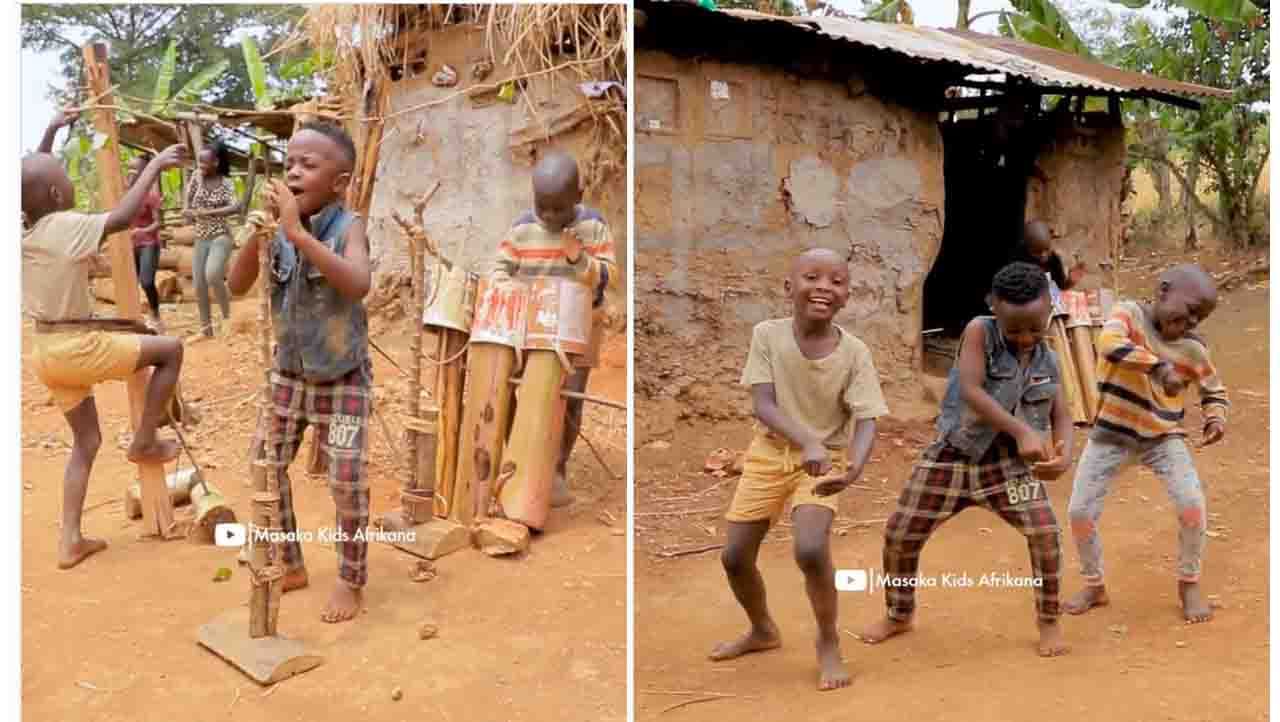 Viral Video: ‘ಎಲೆಕ್ಟ್ರಿಸಿಟಿ’ಯ ಜೋಶ್ನೊಂದಿಗೆ ಬಂದಿದ್ದಾರೆ ಮಸಾಕಾ ಕಿಡ್ಸ್ ಆಫ್ರಿಕಾನಾ ಮಕ್ಕಳು! Viral Video: ‘ಎಲೆಕ್ಟ್ರಿಸಿಟಿ’ಯ ಜೋಶ್ನೊಂದಿಗೆ ಬಂದಿದ್ದಾರೆ ಮಸಾಕಾ ಕಿಡ್ಸ್ ಆಫ್ರಿಕಾನಾ ಮಕ್ಕಳು!
