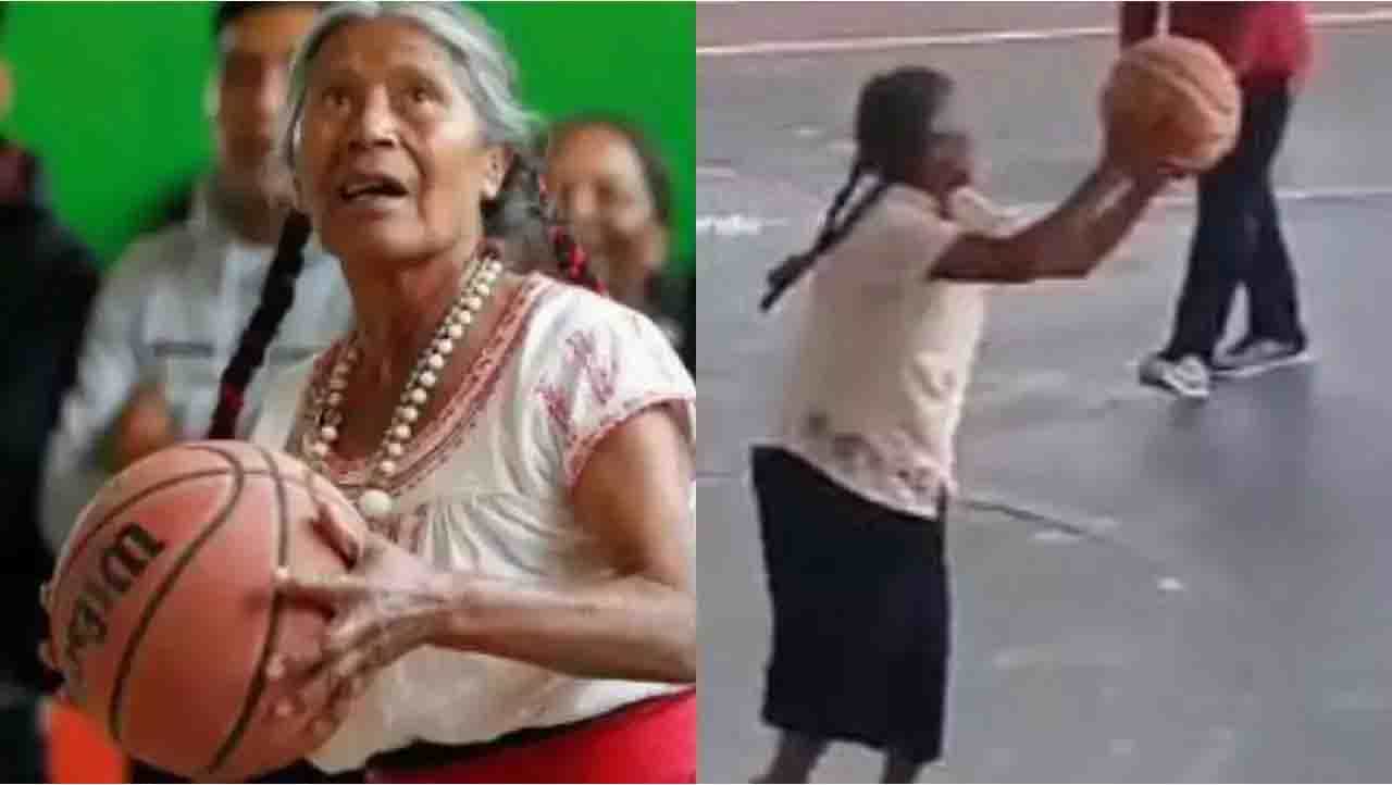 Viral Video: 71ರ ಮೆಕ್ಸಿಕೋದ ಈ ಅಜ್ಜಿ ಎನ್ಬಿಎ ಸ್ಟಾರ್ನಂತೆ ಬಾಸ್ಕೆಟ್ ಬಾಲ್ ಆಡುತ್ತಾರೆ! Viral Video: 71ರ ಮೆಕ್ಸಿಕೋದ ಈ ಅಜ್ಜಿ ಎನ್ಬಿಎ ಸ್ಟಾರ್ನಂತೆ ಬಾಸ್ಕೆಟ್ ಬಾಲ್ ಆಡುತ್ತಾರೆ!