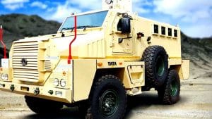 ಟಾಟಾ ಕಡೆಯಿಂದ ಭಾರತೀಯ ಸೇನೆಗೆ ಹೊಸ ಫೈಟಿಂಗ್ ವೆಹಿಕಲ್: ಬಾಂಬ್ ಬಿದ್ದರೂ ಜಗ್ಗದು ಈ ವಾಹನ