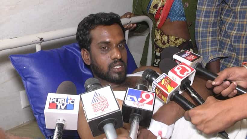 ಪೊಲೀಸ್ ದರ್ಪ: ಕಳ್ಳ ಎಂದು ಯುವಕನಿಗೆ ಹಿಗ್ಗಾಮಗ್ಗಾ ಥಳಿತ; ಪೊಲೀಸರ ವಿರುದ್ಧ ಯುವಕ ಆರೋಪ