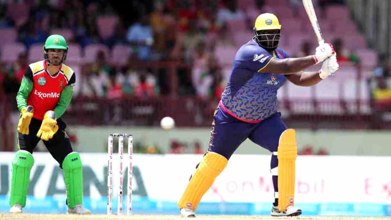 CPL 2022: 11 ಭರ್ಜರಿ ಸಿಕ್ಸ್, 94 ರನ್: ಕಾರ್ನ್ವಾಲ್ ಸಿಡಿಲಬ್ಬರಕ್ಕೆ ದಿಕ್ಕೆಟ್ಟ ಎದುರಾಳಿ ಬೌಲರ್ಗಳು CPL 2022: 11 ಭರ್ಜರಿ ಸಿಕ್ಸ್, 94 ರನ್: ಕಾರ್ನ್ವಾಲ್ ಸಿಡಿಲಬ್ಬರಕ್ಕೆ ದಿಕ್ಕೆಟ್ಟ ಎದುರಾಳಿ ಬೌಲರ್ಗಳು