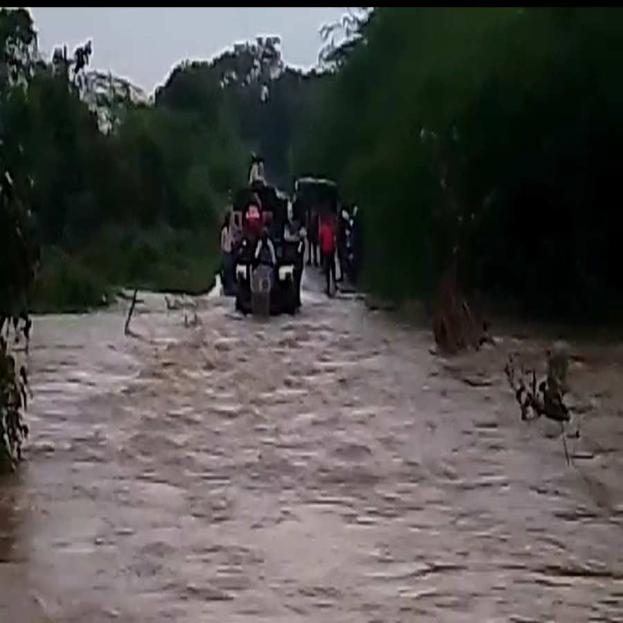Heavy rainfall in Haveri district Laxmeshwar