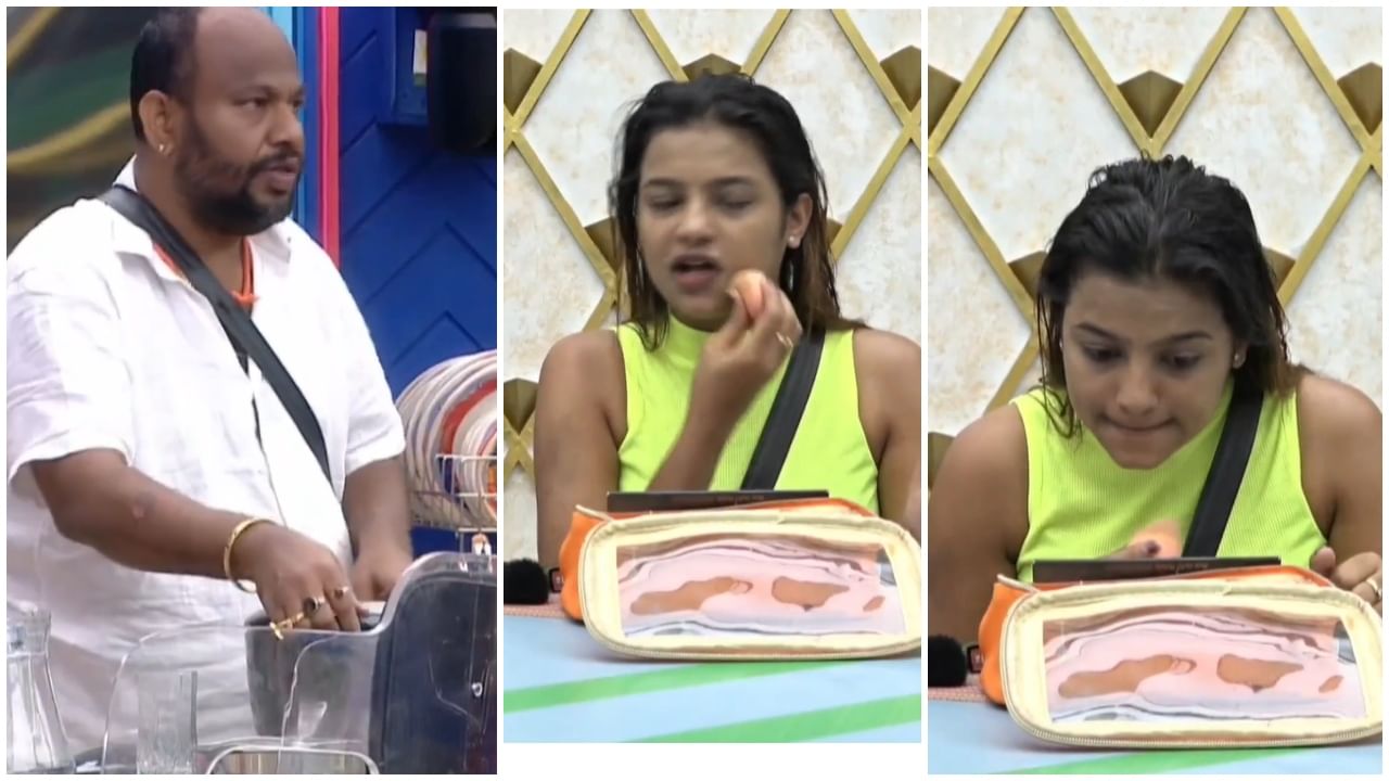 Sonu Srinivas Gowda: ಗುರೂಜಿ ಕಷ್ಟಪಟ್ಟು ಅಡುಗೆ ಮಾಡುವಾಗ ಮೇಕಪ್​ ಲೋಕದಲ್ಲಿ ಮುಳುಗಿದ್ದ ಸೋನು ​ಗೌಡ