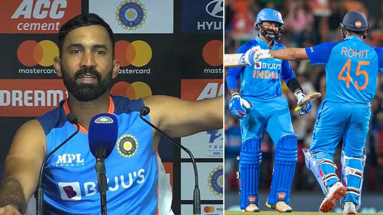 Dinesh Karthik: ಆಡಿದ ಎರಡು ಬಾಲ್​ನಲ್ಲಿ ಸಿಕ್ಸ್, ಫೋರ್: ಪಂದ್ಯ ಮುಗಿದ ಬಳಿಕ ದಿನೇಶ್ ಕಾರ್ತಿಕ್ ಏನಂದ್ರು ಗೊತ್ತೇ?