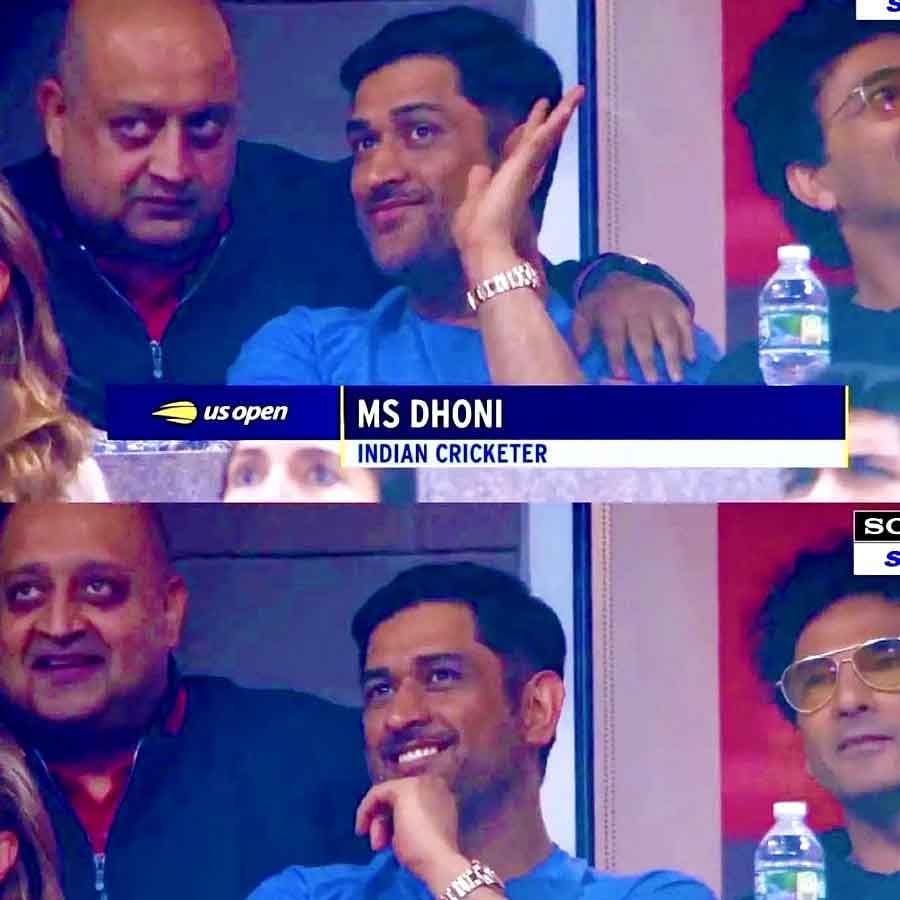 MS Dhoni's wife has been living in America for some time.  Moreover, the photos of this couple enjoying the US Open tennis tournament held in the gallery a few days ago have gone viral everywhere. 