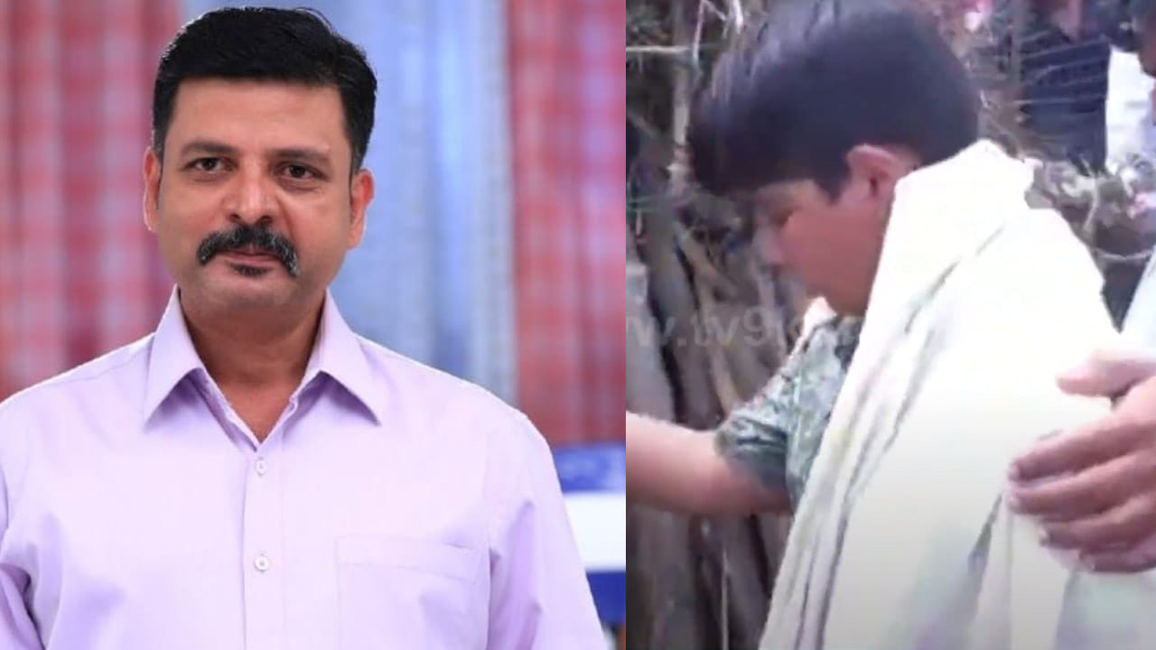 ತಂದೆಯ ಚಿತೆಯ ಎದುರು ಕಣ್ಣೀರು ಹಾಕಿದ ಮಂಡ್ಯ ರವಿ ಪುತ್ರ - Kannada News | Mandya ...