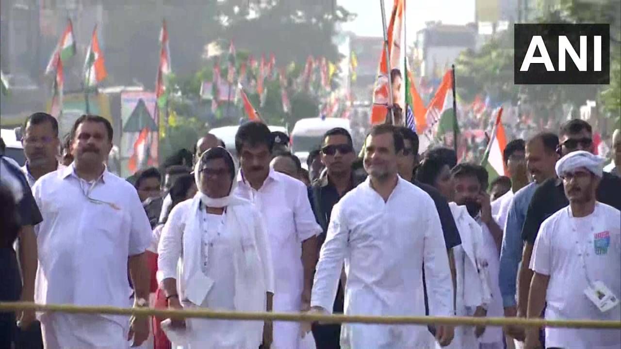 Bharat Jodo Yatra: ಕೇರಳ: ಕಾಂಗ್ರೆಸ್‌ನ ಭಾರತ್ ಜೋಡೋ ಯಾತ್ರೆಗೆ ಎರಡನೇ ದಿನ, ಎಲ್ಲೆಲ್ಲೂ ಜನವೋ ಜನ