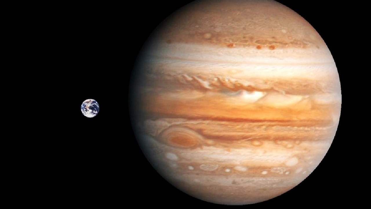 Jupiter Planet: 70 ವರ್ಷಗಳ ನಂತರ ಭೂಮಿಗೆ ಸಮೀಪಿಸುತ್ತಿರುವ ಅತ್ಯಂತ ದೊಡ್ಡ ಗ್ರಹ ಗುರು Jupiter Planet: 70 ವರ್ಷಗಳ ನಂತರ ಭೂಮಿಗೆ ಸಮೀಪಿಸುತ್ತಿರುವ ಅತ್ಯಂತ ದೊಡ್ಡ ಗ್ರಹ ಗುರು