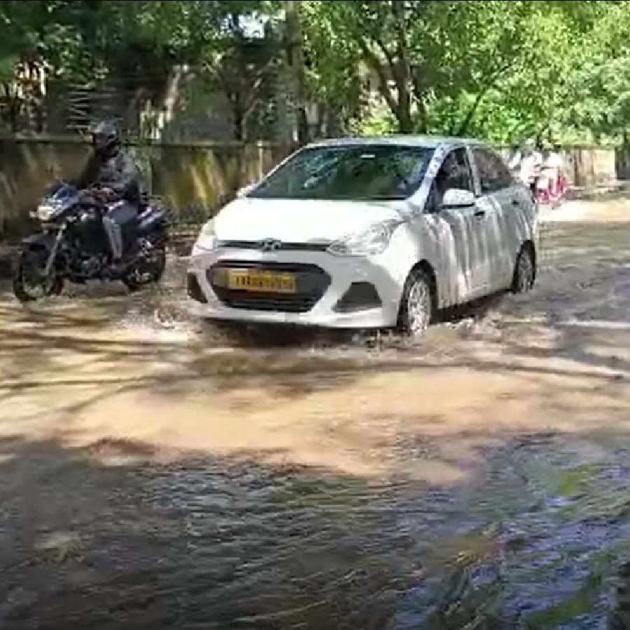 Bangalore rain Houses and roads filled with water Here are some photos
