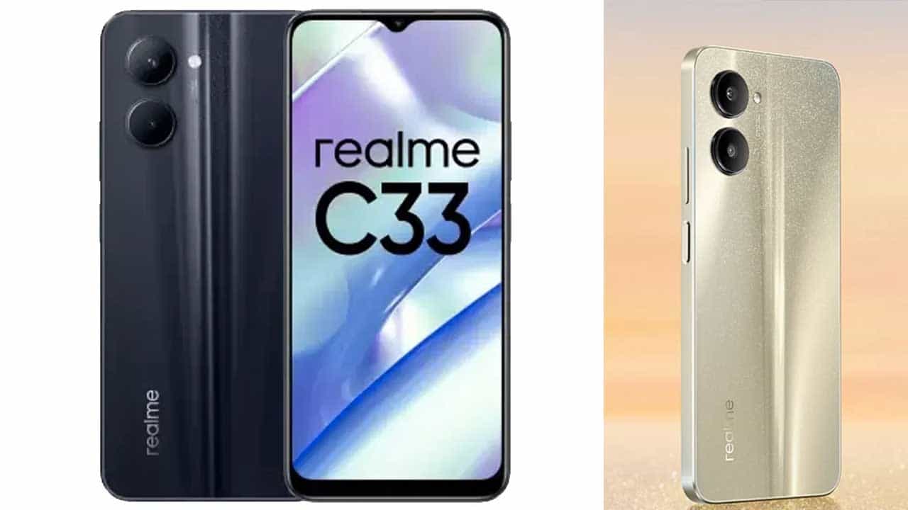 Realme C33: ಬೆಲೆ ಕೇವಲ 8,999 ರೂ.: ಭಾರತದಲ್ಲಿ ರಿಯಲ್ ಮಿ C33 ಸ್ಮಾರ್ಟ್ಫೋನ್ ಖರೀದಿಗೆ ಲಭ್ಯ Realme C33: ಬೆಲೆ ಕೇವಲ 8,999 ರೂ.: ಭಾರತದಲ್ಲಿ ರಿಯಲ್ ಮಿ C33 ಸ್ಮಾರ್ಟ್ಫೋನ್ ಖರೀದಿಗೆ ಲಭ್ಯ