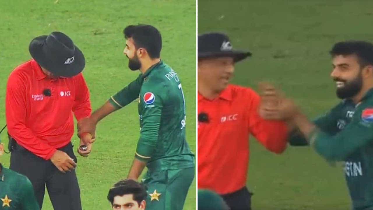 SL vs PAK: ಬಲವಂತವಾಗಿ ಅಂಪೈರ್ ಬಳಿ ಔಟ್ ನೀಡಲು ಹೇಳಿದ ಪಾಕಿಸ್ತಾನ ಕ್ರಿಕೆಟಿಗ: ವಿಡಿಯೋ ವೈರಲ್ SL vs PAK: ಬಲವಂತವಾಗಿ ಅಂಪೈರ್ ಬಳಿ ಔಟ್ ನೀಡಲು ಹೇಳಿದ ಪಾಕಿಸ್ತಾನ ಕ್ರಿಕೆಟಿಗ: ವಿಡಿಯೋ ವೈರಲ್